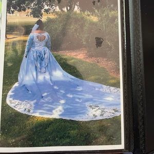 My wedding dress it was custom